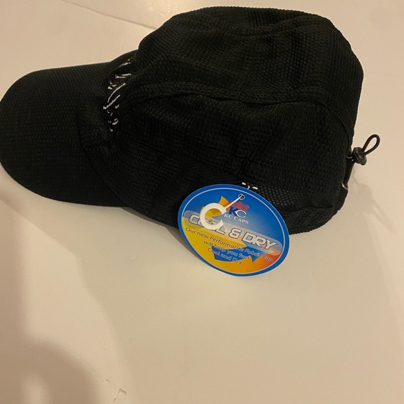 NWT Black C'est La Vie Martha Vineyard Coo Dry Head Shots By K.C Caps - Picture 5 of 12